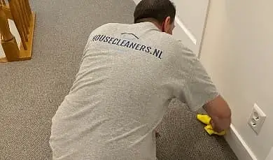 clean baseboards